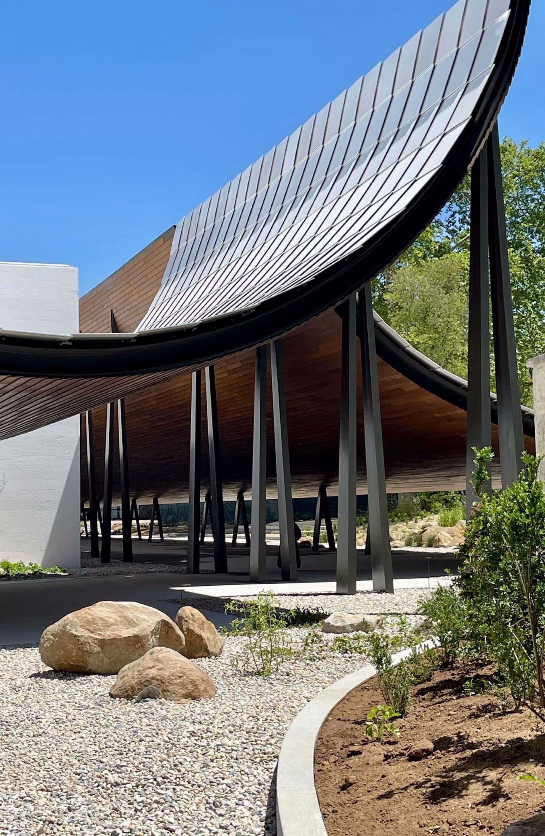 Architectural project by Kengo Kuma